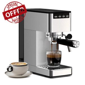 15 Bar Espresso Machine with Milk Frother
