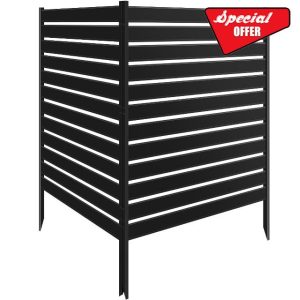 38" W x 48" H Air Conditioner Fence Screen
