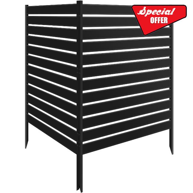 38" W x 48" H Air Conditioner Fence Screen