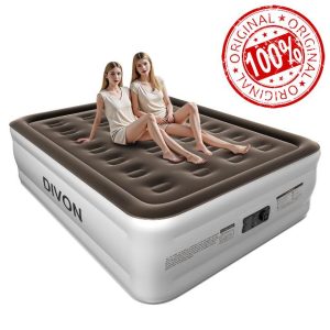 DIVON Full Air Mattress with Built in Pump Raised
