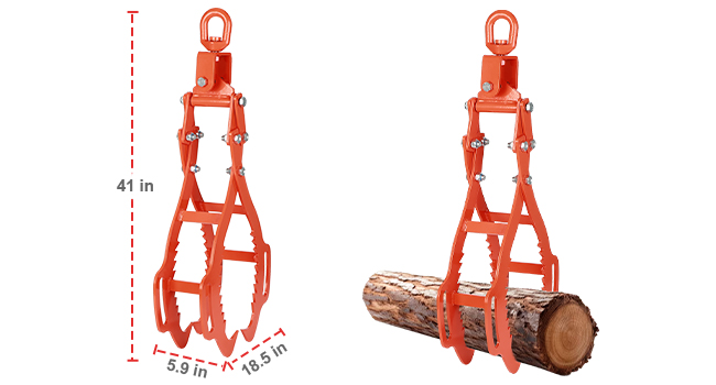32in logging tongs