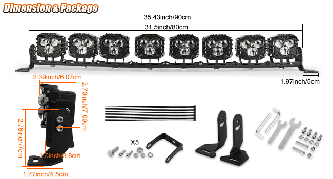 off road light bar