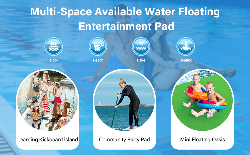 Lily Pad Floating Mat