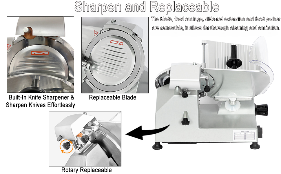 commercial meat slicer
