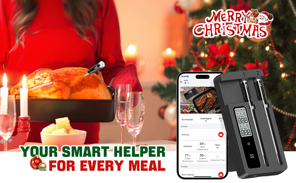 Wireless Meat Thermometer