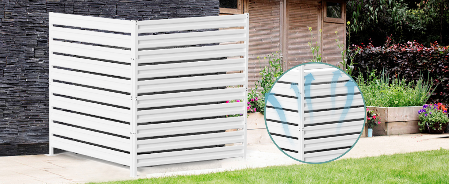 air conditioner fence