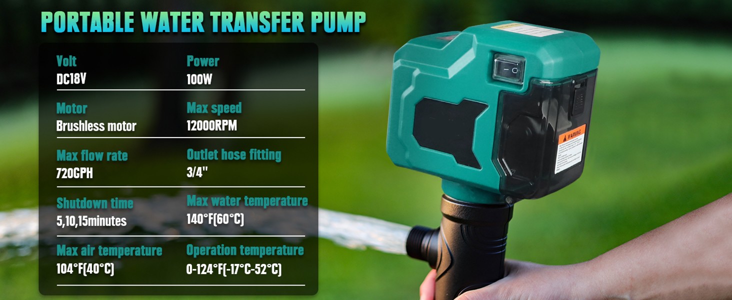 makita water pump
