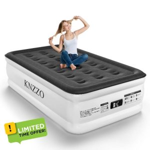 Twin Air Mattress with Built-in Pump