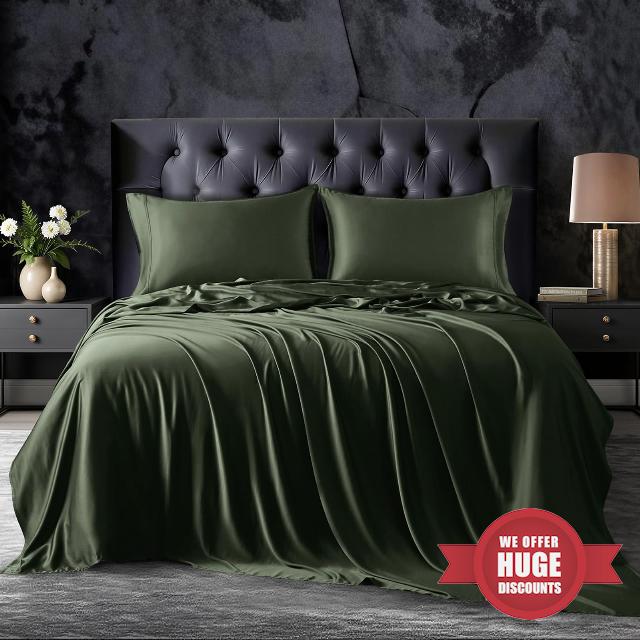 18-24 Inch Extra Deep Pocket King Size Sheets Set