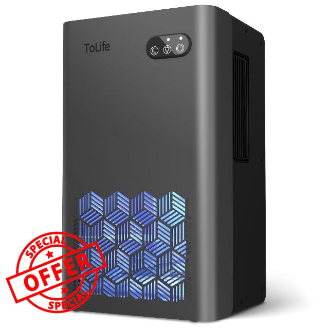 ToLife Dehumidifiers for Home 95 OZ Water Tank