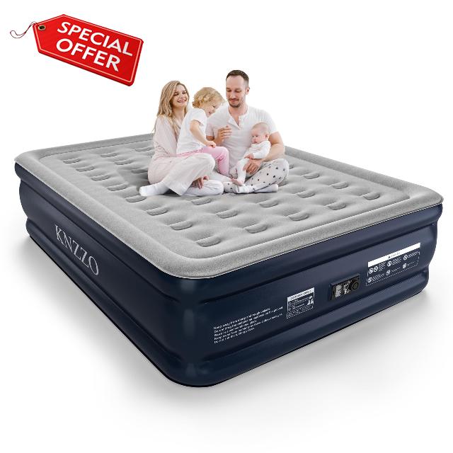 Queen Air Mattress with Built-in Pump