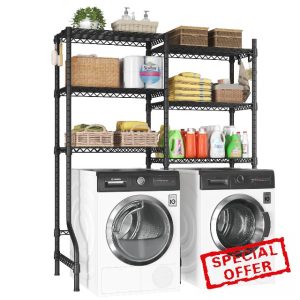 U15 Over Washer and Dryer Storage Shelves