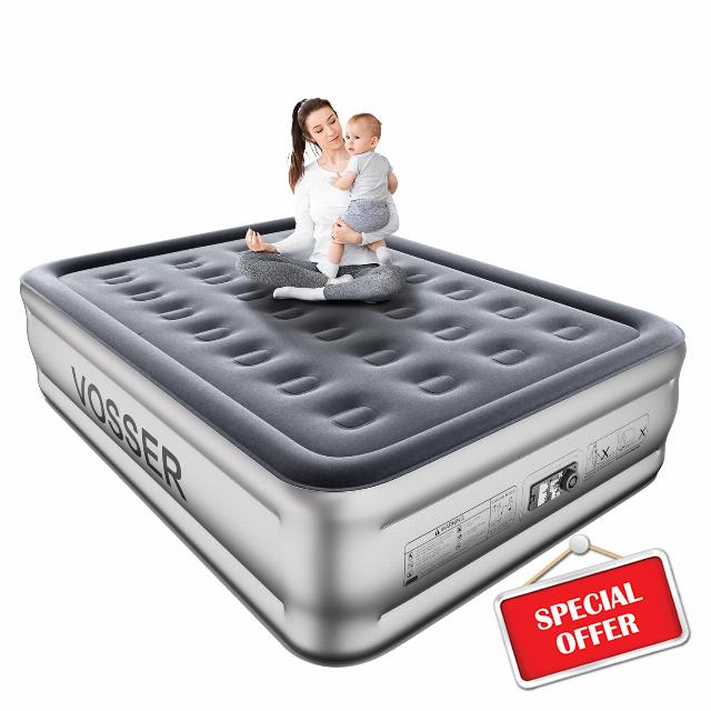 Air Mattress Full with Built in Pump