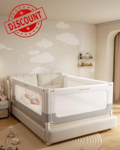 3 Piece Bed Rails for Queen Bed