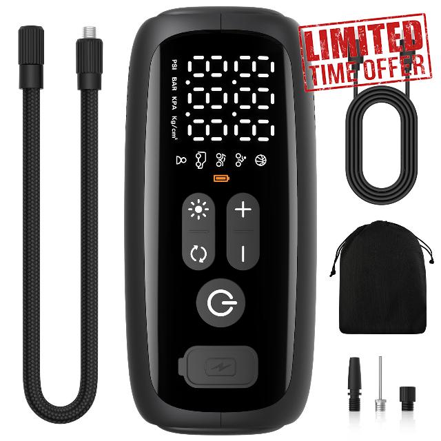 Tire Inflator Portable Air Compressor