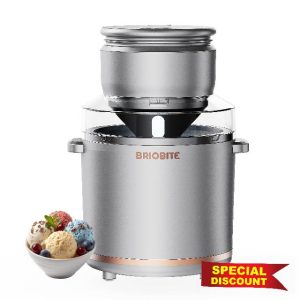 1.1 Quart Ice Cream Maker – Electric Ice Cream Machine for Gelato