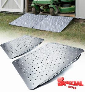Heavy-Duty Shed Ramp for Riding Mower