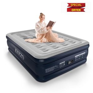 Full Air Mattress with Built-in Pump