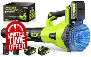Tietoc Leaf Blower Cordless