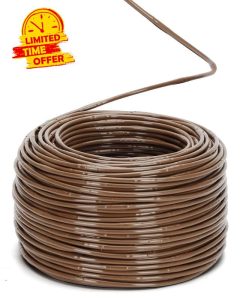 500 Ft 1/4" Drip Line Emitter Tubing 6 Inch Spacing