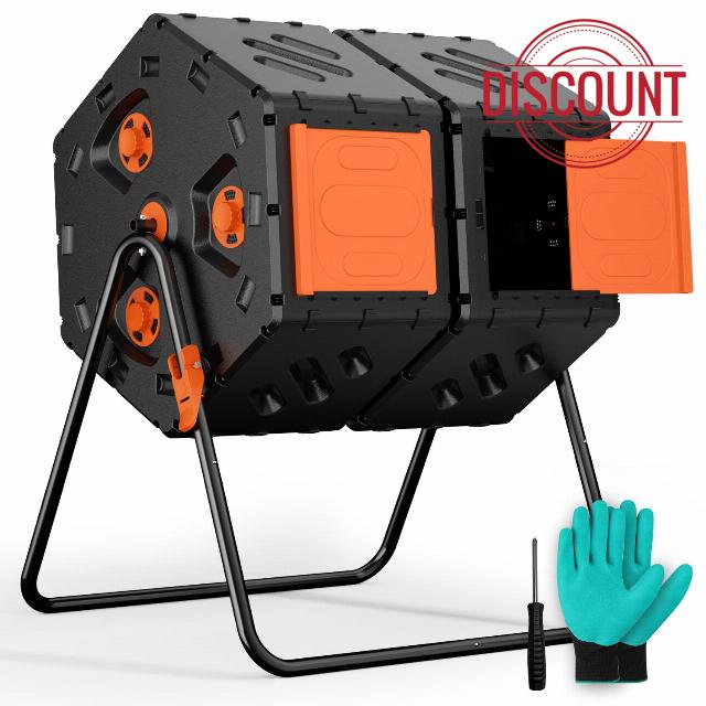 Compost Bin Outdoor 45 Gallon