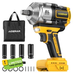 20V Cordless Impact Wrench for DeWalt Battery