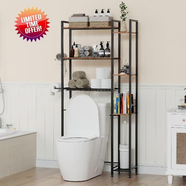 Over The Toilet Storage Rack