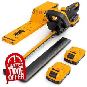 ALLOYPOWER 20V Hedge Trimmer Cordless