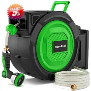 Retractable Garden Hose Reel