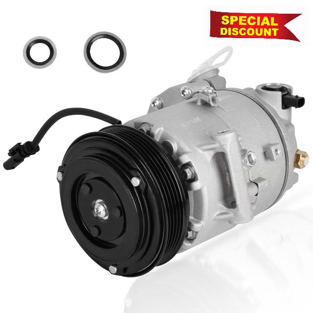 HYR Automotive Air Conditioning Compressor AC Compressor with Clutch Compatible with Chevrolet Cruze 2012-2015