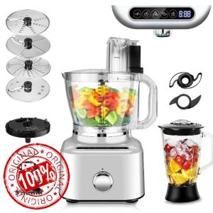 Homtone 16 Cup Food Processor