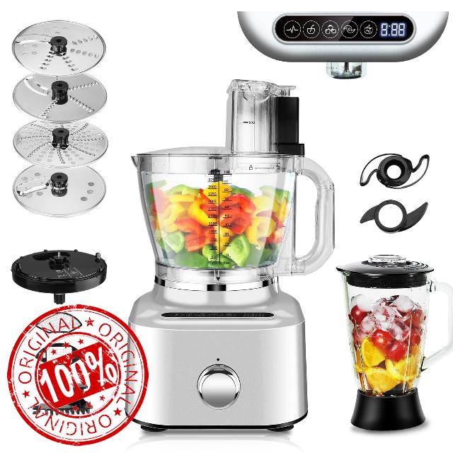 Homtone 16 Cup Food Processor