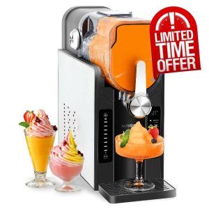 Slushie Machine for Home - 88oz No Ice Needed Frozen Drink & Slushy Maker with Auto-Clean
