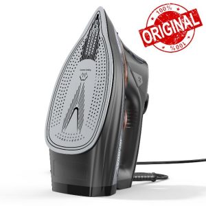 1700W Steam Iron for Clothes with Iron Non-Stick Ceramic Soleplate