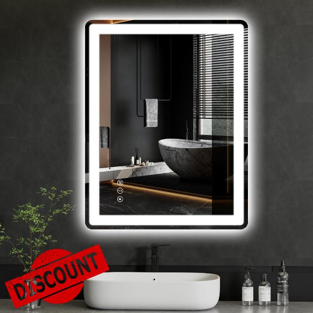 24x32 LED Mirror for Bathroom