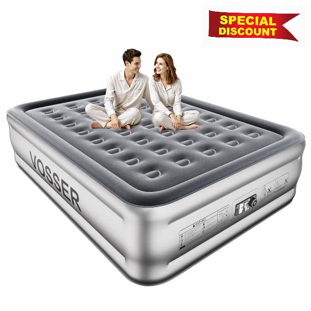 Air Mattress Queen with Built in Pump