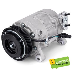 Air Conditioner AC Compressor with Clutch Compatible with 2015-2020 Cadillac Escalade