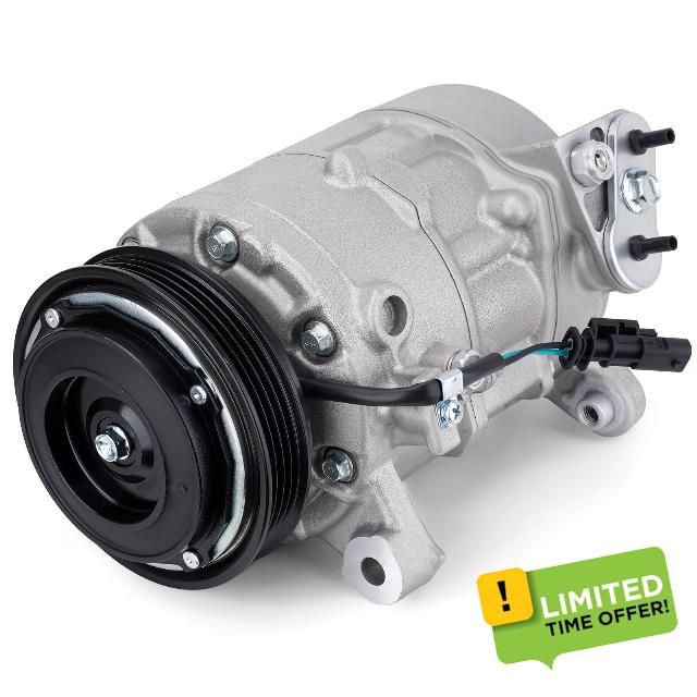 Air Conditioner AC Compressor with Clutch Compatible with 2015-2020 Cadillac Escalade