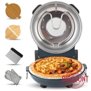 KLAIF Pizza Oven -12 Inch Countertop Electric Pizza Maker