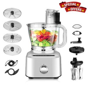 Homtone 16 Cup Food Processor