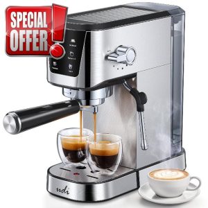 Espresso Machines with LED Touch screen