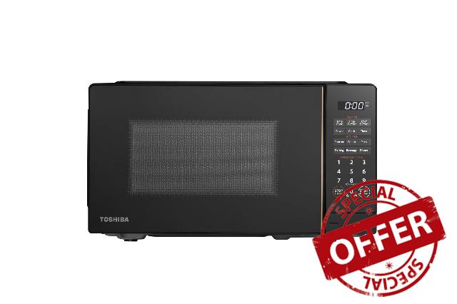 TOSHIBA Small Microwave Oven with 11 Power Levels