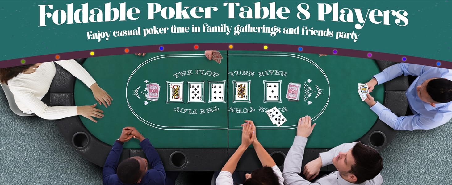 Poker Table Foldable