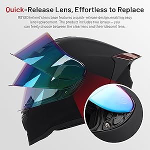 Full face helmet motorcycle helmet led motorcycle helmet street bike helmet DOT Helmet Dual Visor