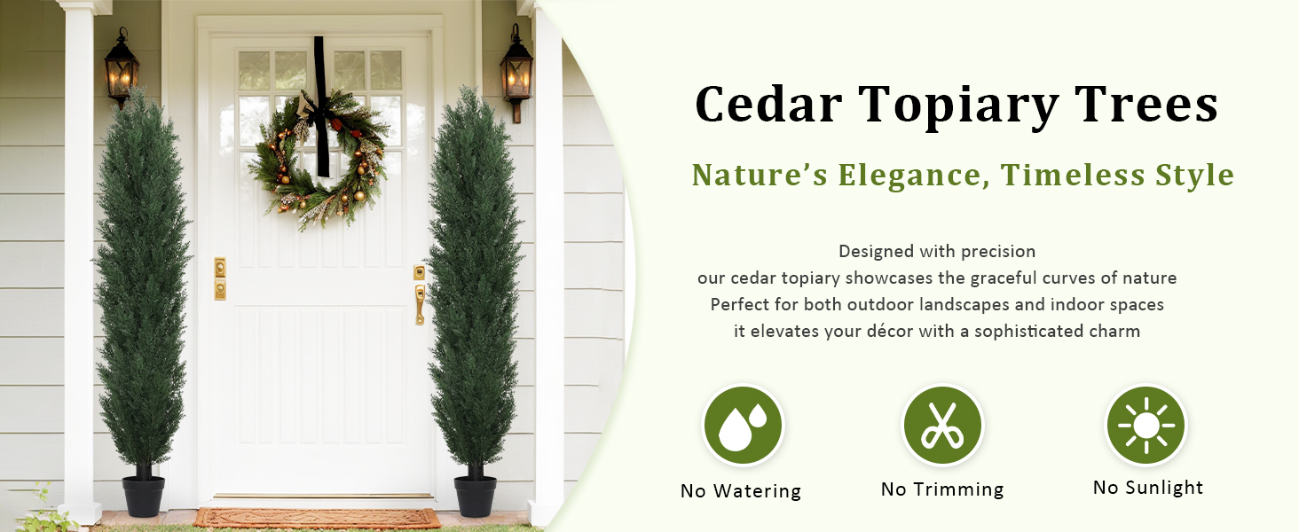 artificial plants outdoor