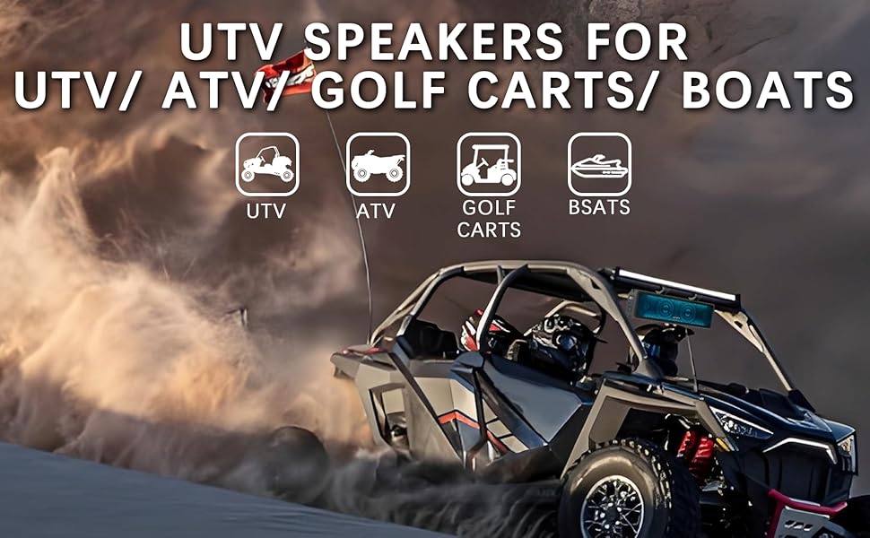 utv sound bar