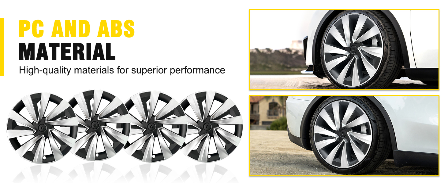 Upgraded 2025 Model Y Juniper Wheel Covers