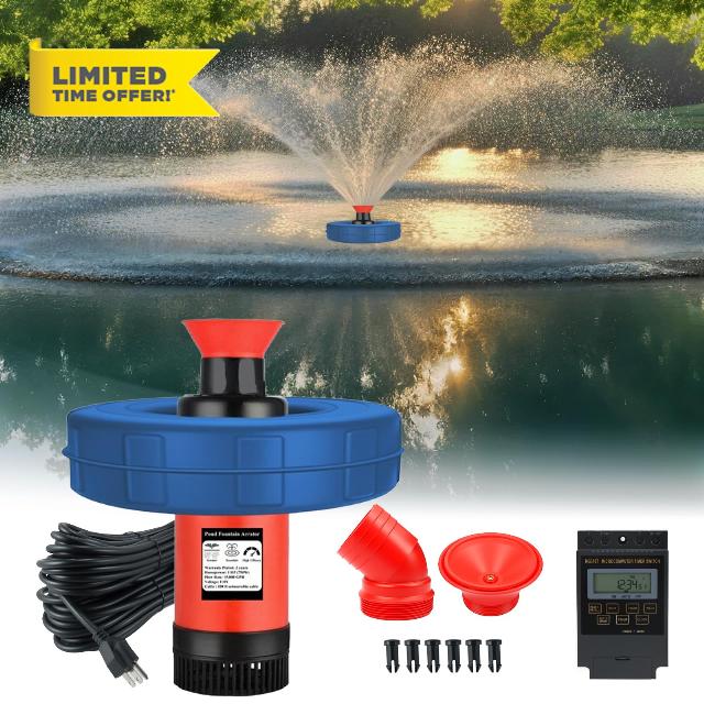 Pond Fountain Aerator 1HP 750W