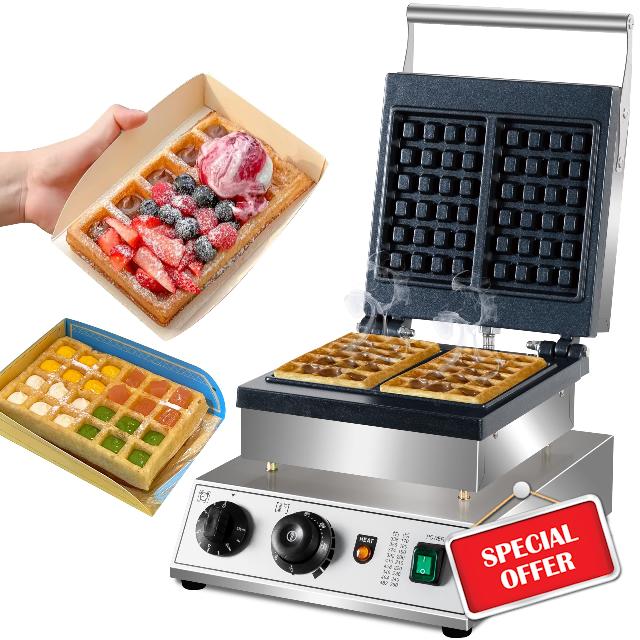 Commercial Waffle Maker