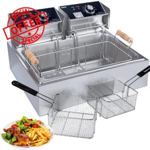 Commercial Deep Fryer with Baskets